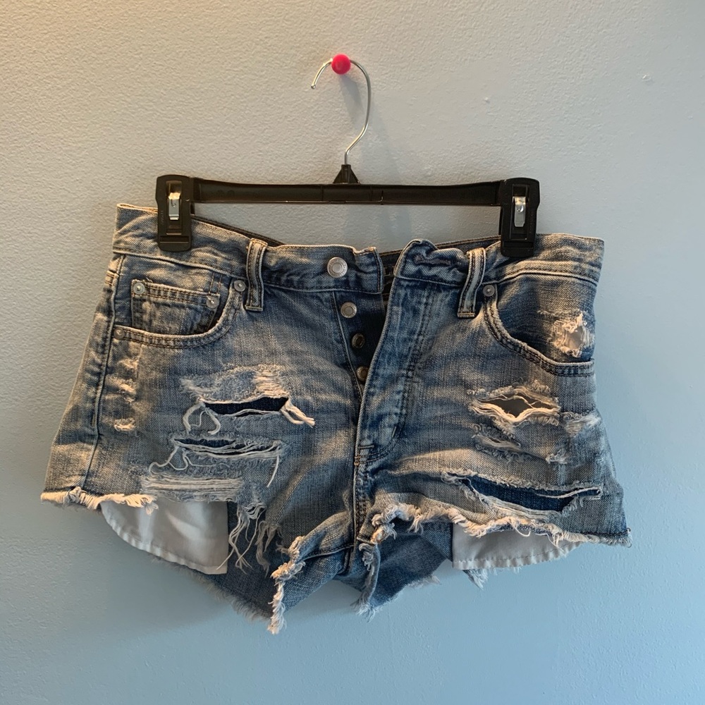 american eagle jean shorts
